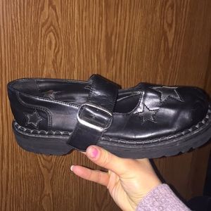 Hot Topic Shoes - Black Hot Topic Mary Janes Hot Topic Shoes - Black Hot Topic Mary Janes